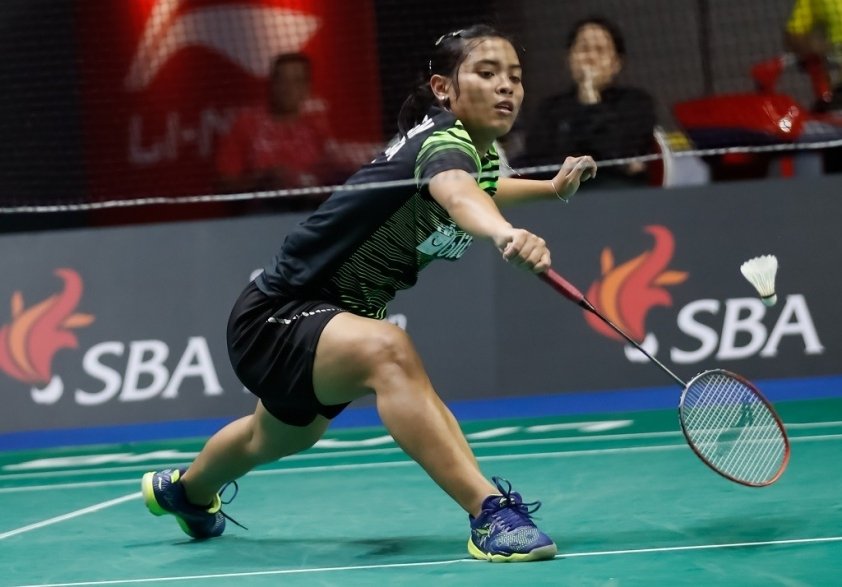 Beautifully defeating Indonesia's No. 1 tennis player, Nguyen Thuy Linh, made a big splash at the badminton 'Grand Slam' 5